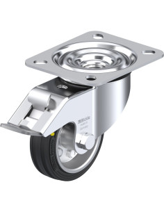 LE-VE 80R-FI-EL antistatinis pasukamas ratukas su stabdžiais