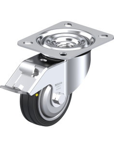 LE-VE 80R-FI-EL-FA antistatinis ratukas su stabdžiais