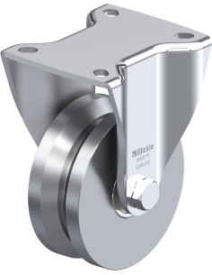 BH-DSPK 101K-1 fiksuotas metalinis ratukas su flanšu