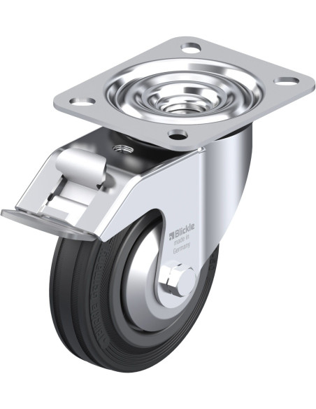 LE-VPP 100R-FI-FA pasukamas ratukas su stabdžiais