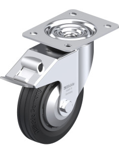 LE-VPP 150G-FI-FA pasukamas ratukas su stabdžiais, 150 mm