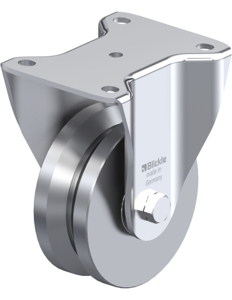 BH-DSPK 125K fiksuotas ratukas su flanšu