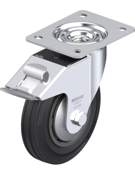 LE-VPP 160G-FI-FA pasukamas ratukas su stabdžiais