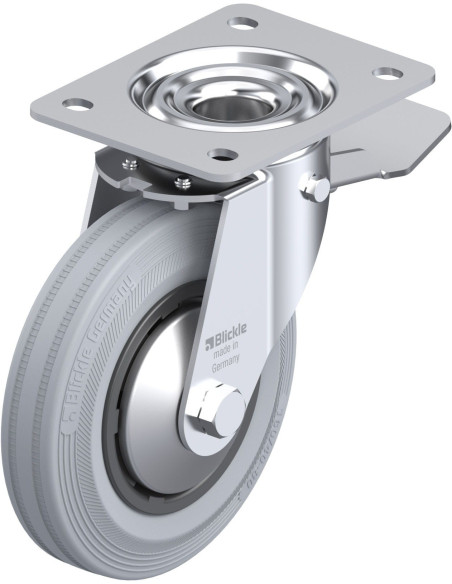 LE-VPP 160R-ST-SG-FA pasukamas ratukas su stabdžiais