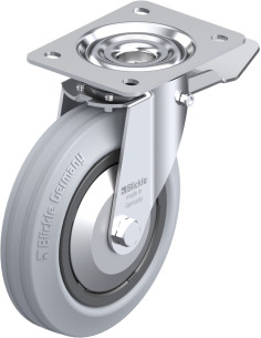 LE-VPP 180G-ST-SG-FA pasukamas ratukas su stabdžiais, 180 mm