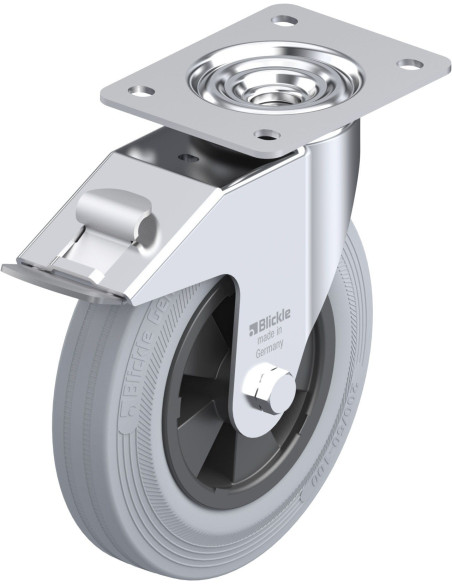 LE-VPP 200R-FI-SG pasukamas ratukas su stabdžiais