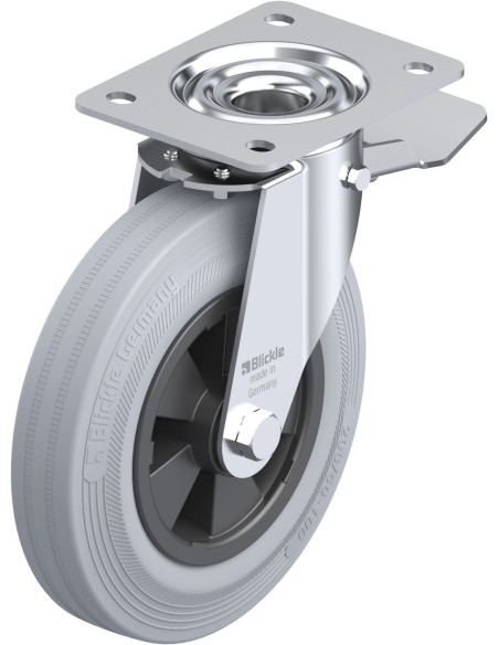 LE-VPP 200R-ST-SG pasukamas ratukas su stabdžiais