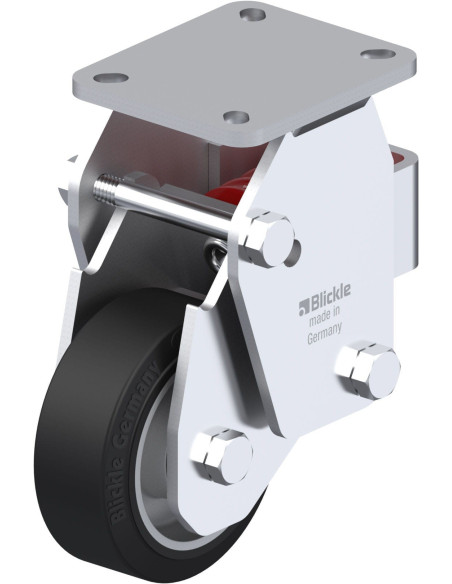 BHF-ALEV 100K-1 Spyruoklinis Fiksuotas Ratukas 100 mm