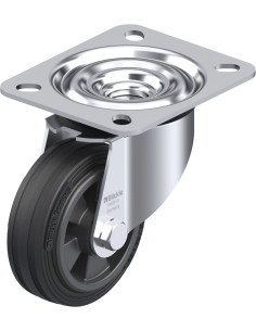 LE-VPP 80R pasukamas ratukas dengtas guma 80 mm