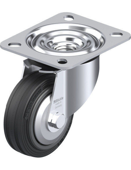 LE-VPP 80R-FA pasukamas ratukas dengtas guma 80 mm