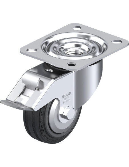 LE-VPP 80R-FI-FA pasukamas ratukas su stabdžiais