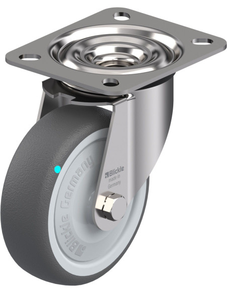 LEX-PATH 100KFD poliuretano pasukamas ratukas 100 mm