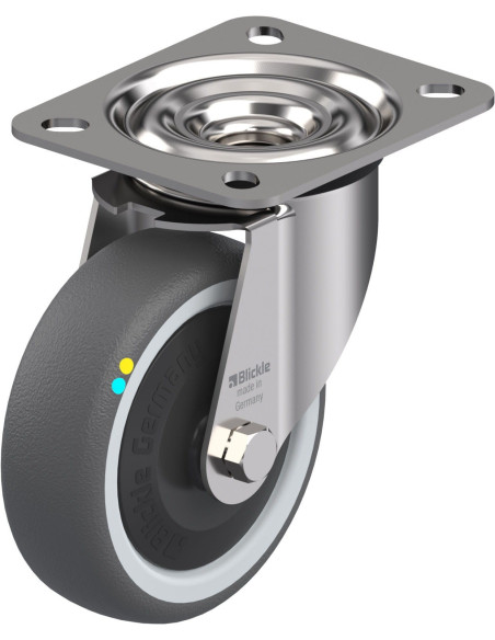 LEX-PATH 100KFD-ELS - antistatinis poliuretaninis ratukas