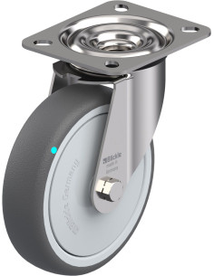 LEX-PATH 125KFD - Poliuretano pasukamas ratukas 125 mm