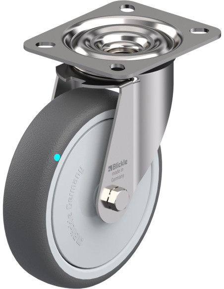 LEX-PATH 125KFD - Poliuretano pasukamas ratukas 125 mm