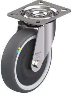 LEX-PATH 125KFD-ELS antistatinis poliuretaninis ratukas