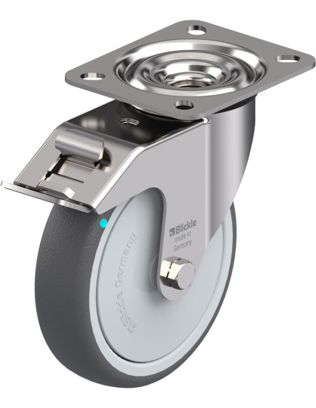 LEX-PATH 125KFD-FI poliuretano pasukamas ratukas su