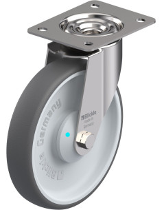 LEX-PATH 200KAD poliuretano pasukamas ratukas 200 mm