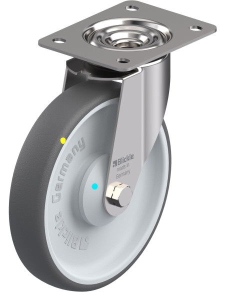 LEX-PATH 200KAD-ELS antistatinis poliuretaninis ratukas