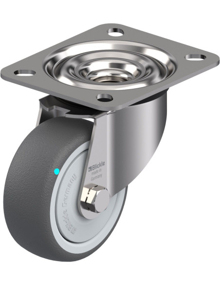 LEX-PATH 80KFD poliuretano pasukamas ratukas 80 mm