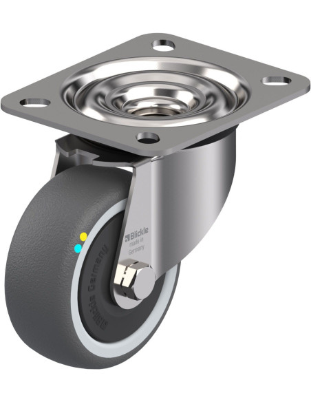 LEX-PATH 80KFD-ELS antistatinis pasukamas ratukas 80 mm