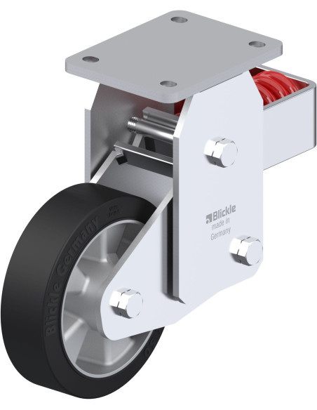 BHF-ALEV 160K spyruoklinis fiksuotas ratukas