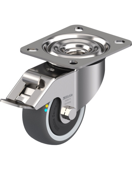 LEX-PATH 80KFD-FI-ELS antistatinis ratukas su stabdžiais