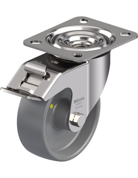 LEX-PO 100G-FI-ELS antistatinis ratukas su stabdžiais