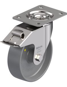 LEX-PO 160G-FI-ELS antistatinis ratukas su stabdžiais