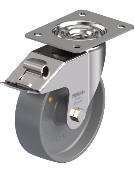 LEX-PO 160G-FI-ELS antistatinis ratukas su stabdžiais