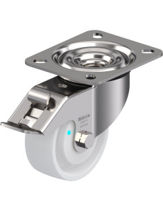 LEX-PO 80KAD-FI pasukamas ratukas su stabdžiais