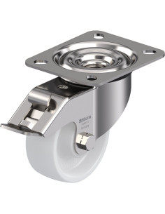 LEX-PO 80XR-FI - Nerūdijantis plienas, pasukamas ratukas su