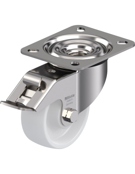 LEX-PO 80XR-FI - Nerūdijantis plienas, pasukamas ratukas su