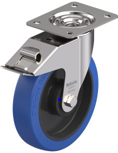 LEX-POBS 200XKA-FI pasukamas ratukas su stabdžiais