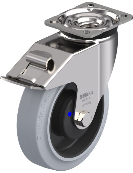 LEX-POEV 160XKA-1-FI-SG pasukamas ratukas su stabdžiais