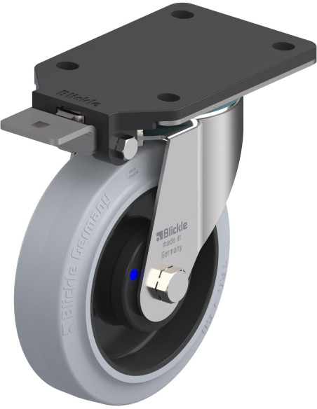 LEX-POEV 160XKA-IS-SG-GKN pasukamas ratukas su stabdžiais