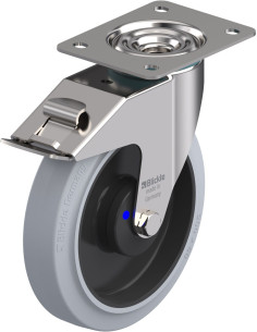 LEX-POEV 200XKA-FI-SG-GKN pasukamas ratukas su stabdžiais