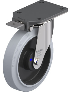 LEX-POEV 200XKA-IS-SG pasukamas ratukas su stabdžiais