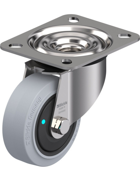 LEX-POEV 80KFD-SG pasukamas ratukas su guma, 80 mm