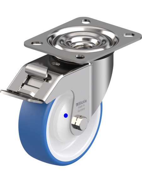 LEX-POTHS 100XKA-FI pasukamas ratukas su stabdžiais