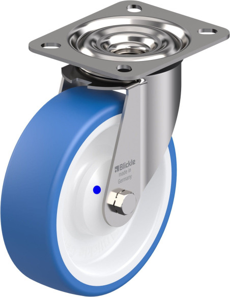 LEX-POTHS 125XKA - pasukamas ratukas iš nerūdijančio plieno