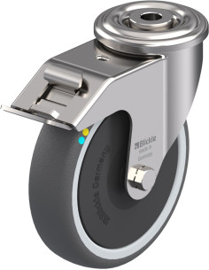 LEXR-PATH 125KFD-FI-ELS antistatinis ratukas su stabdžiais