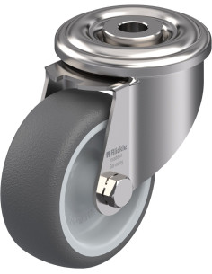 LEXR-PATH 80G - Nerūdijantis plieno pasukamas ratukas