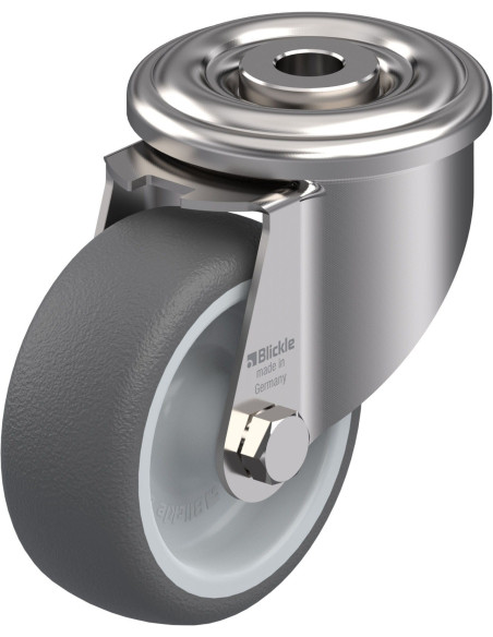 LEXR-PATH 80G - Nerūdijantis plieno pasukamas ratukas