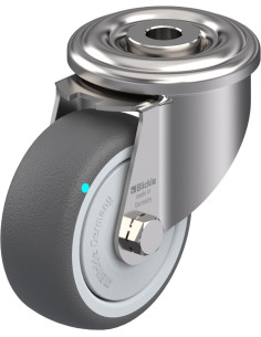 LEXR-PATH 80KFD poliuretano pasukamas ratukas 80 mm