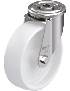 LEXR-PO 125G - Nerūdijantis plieno pasukamas ratukas