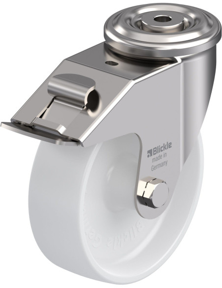 LEXR-PO 150G-FI - Nerūdijantis plieno pasukamas ratukas su