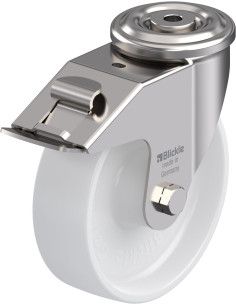 LEXR-PO 160XR-FI - Nerūdijantis plieno pasukamas ratukas su