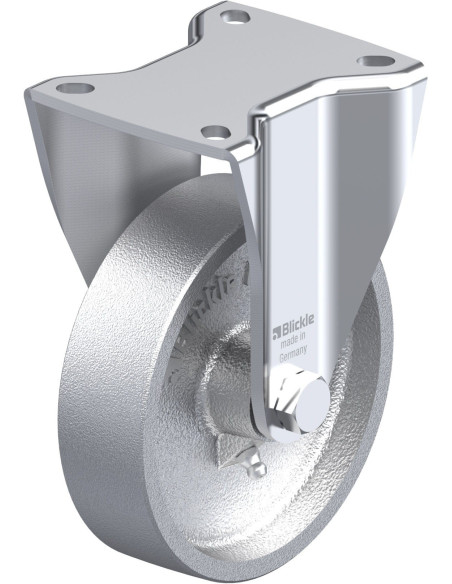 BH-G 125G-1 fiksuotas ratukas, 125 mm