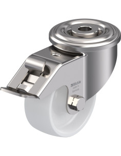 LEXR-PO 75G-FI - 75 mm pasukamas ratukas su stabdžiais iš